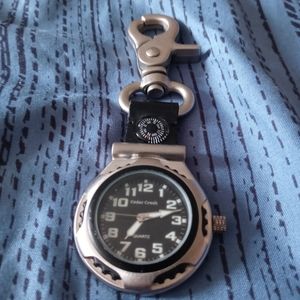 Cedar Creek Men's Belt Clip Compass Watch